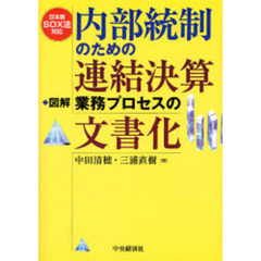 内部統制のための連結決算業務プロセスの文書化　図解