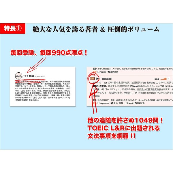 TOEIC Lu0026Rテスト 文法問題 でる1000問 通販｜セブンネットショッピング