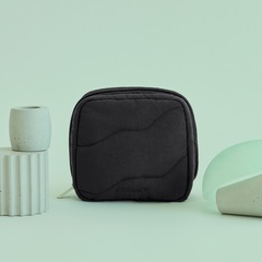 BRILMY 中身が見えて時短がかなう ズボラに優しいコスメポーチ S-size BLACK ver. SPECIAL PACKAGE（セブン‐イレブン／セブンネット限定パッケージ）