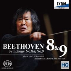 ベートーヴェン：交響曲第8番＆第9番「合唱」（ハイブリッドＣＤ）