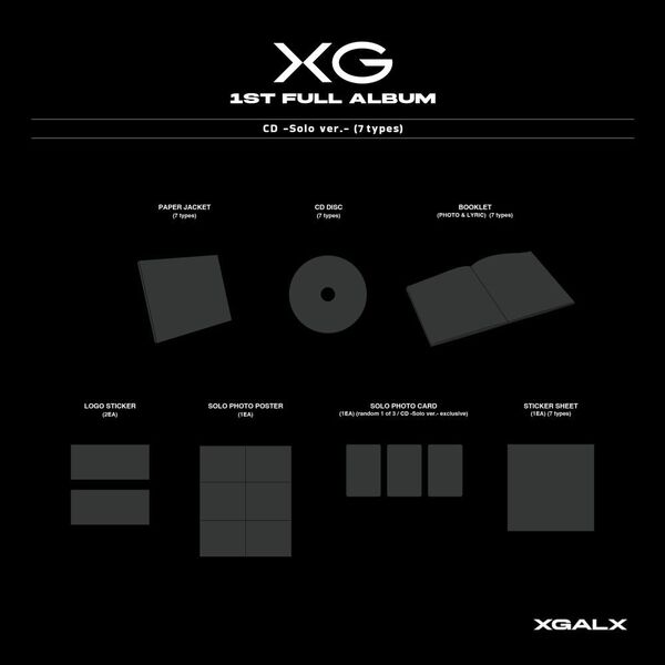 XG US限定 Vinyl レコード ソロ盤 COCONA ココナ Solo ver.(COCONA)】AWE(CD) – XGALX OFFICIAL SHOP