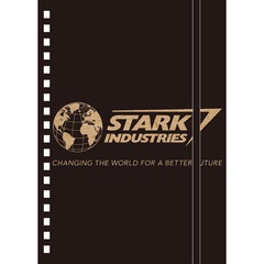 スターク・インダストリーズ　ゴムバンド付きリングノート