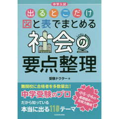 中学入試出るとこだけ図と表でまとめる社会の要点整理