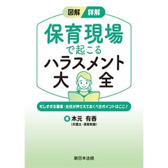 図解／詳解　保育現場で起こる　ハラスメント大全－忙しすぎる園長・主任が押さえておくべきポイントはここ！－