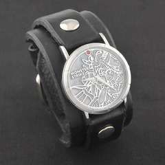 モンスターストライク × Red Monkey Designs Collaboration Wristwatch イザナミ Model Men's／BLACK