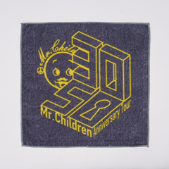 Mr.Children 30th Anniversary Tour／30th Anniversary Logo　ハンドタオル GRAY