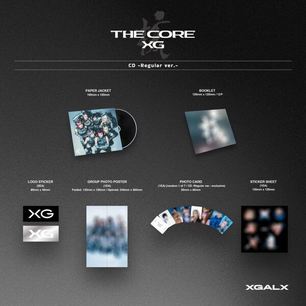 XG／THE CORE - 核（初回盤 Regular ver.／CD） 通販｜セブンネット