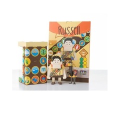 ディズニーペーパートイシリーズ カールじいさんの空飛ぶ家 ラッセル（Disney Pixar Carl & Russel Paper Toy -Russel）（ＤＶＤ）