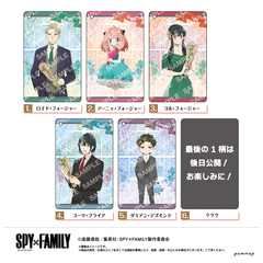 SPY×FAMILY ビジュアルカードキーホルダーコレクション【BOX】