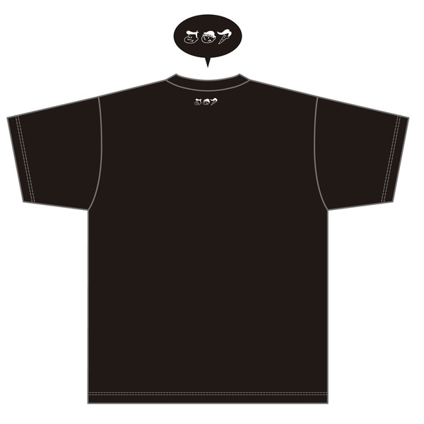 公式グッズ】ゴリパラ見聞録Tシャツ NO SASHIMI NO LIFE 百貨店 黒 【1