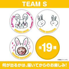 【SKE48】SKE48 年末年始グッズ　チーム別ランダム干支缶バッジ（全19種）【チームS】