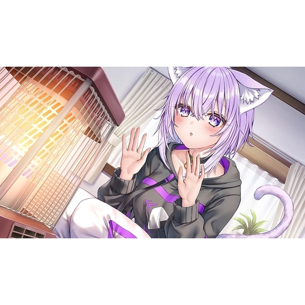 c106 おかゆにゅ〜〜む！　コミケセット ホロライブ猫又おかゆの新作ゲーム「おかゆにゅ〜む！」がコミケ