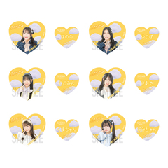 【SKE48】3伊藤虹々美 「サンダルだぜ」　ステッカー2枚セット【EC限定】