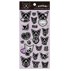 サンリオキャラクターズ（モノクロシリーズ）キラキララインストーンシール クロミ（2026年5月上旬以降発売予定）