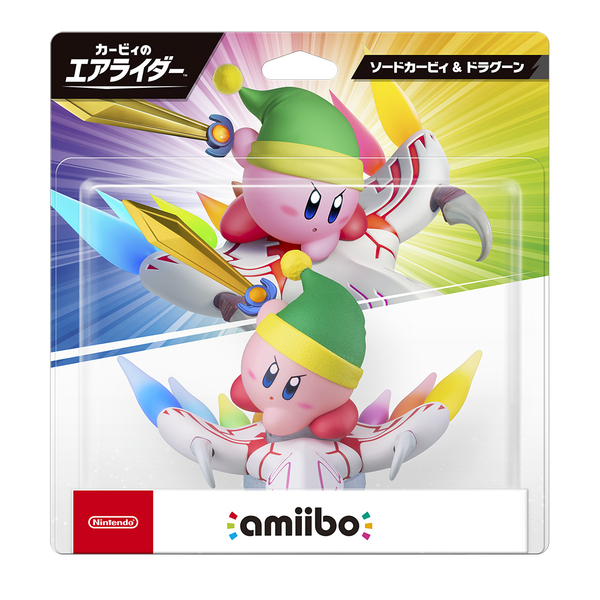 新品 ７種 amiibo カービィ セット amiibo ソードカービィ&ドラグーン（カービィのエアライダーシリーズ