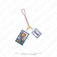 キャラディショナルトイ　モブサイコ100 III　花札柄アクリル根付ストラップ（霊幻新隆）