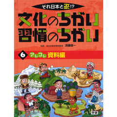 文化のちがい習慣のちがい　それ日本と逆！？　〔１〕６　アレコレ資料編