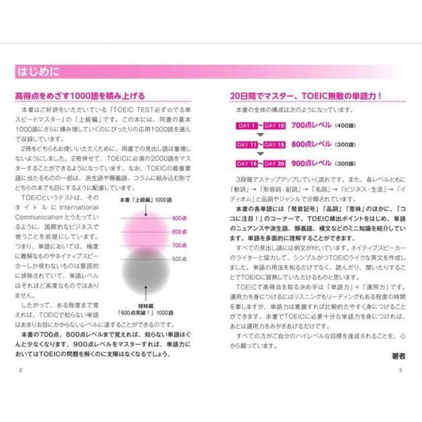 ＴＯＥＩＣ ＴＥＳＴ必ず☆でる単スピードマスター 上級編 ７００→８００→９００点突破！ 通販｜セブンネットショッピング