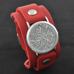 モンスターストライク × Red Monkey Designs Collaboration Wristwatch イザナミ Model Men's／CHERRY