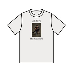 佐野史郎 Tシャツ ALBUMジャケット オートミール Sサイズ