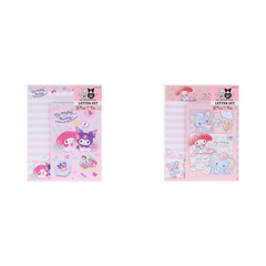 【セット】レターセット　ＭＭ＆ＫＵ＆ＴＳ　マイメロディ＆クロミ/マイメロディ（2025年5月以降発売予定）