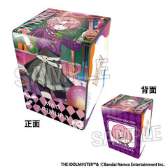 学園アイドルマスター　イラスト合皮製デッキケースNT　Fluorite '24ハロウィン 有村麻央（2025年8月以降発売予定）