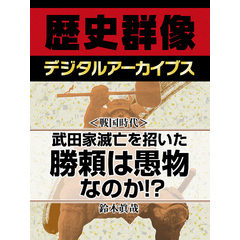 ＜戦国時代＞武田家滅亡を招いた勝頼は愚物なのか！？