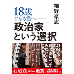 １８歳になる君へ　政治家という選択