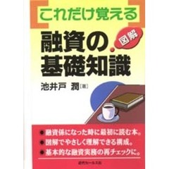 これだけ覚える融資の基礎知識　図解