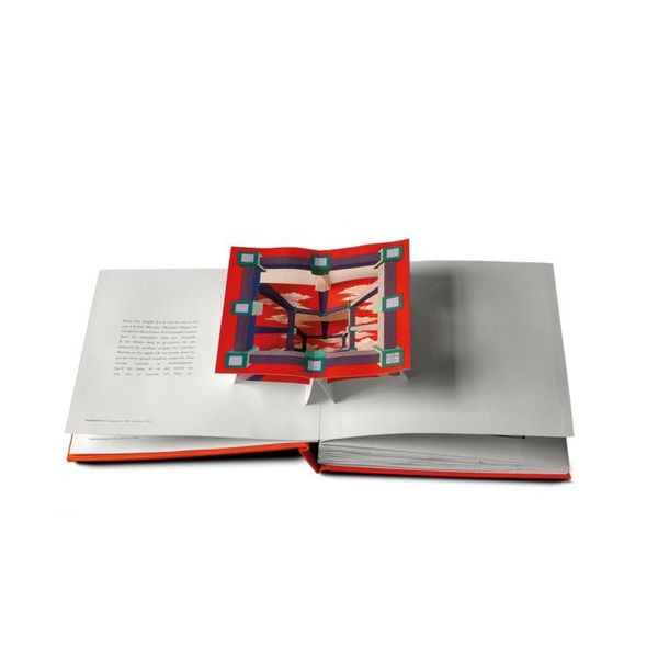 HERMÈS エルメスの ポップアップ アートブックです。 エルメス