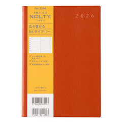 ウィークリー　ＮＯＬＴＹ（ノルティ）　エクリＢ６ー１（オレンジ）［２２６４］　２０２６年１月始まり