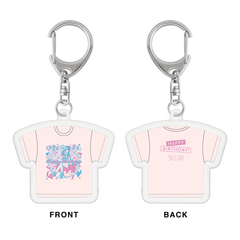 【SKE48】池田楓　生誕記念Tシャツ型アクリルキーホルダー（2025年7月度）