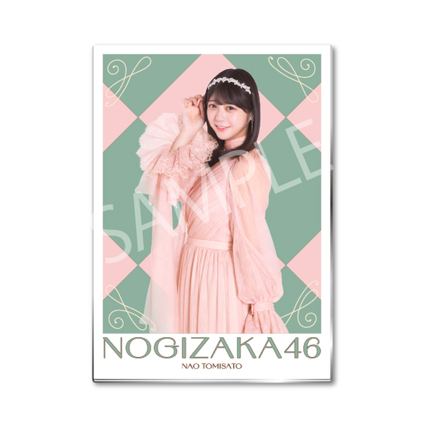 乃木坂46】メタルディスプレイ「冨里 奈央」（セブンネット