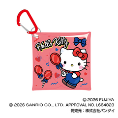 PEKO×サンリオキャラクターズ　マルチクリアケース SSサイズ01　ハローキティ（2026年4月以降発売予定）