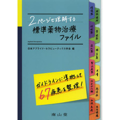 ２ページで理解する標準薬物治療ファイル