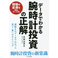 データでわかる腕時計投資の正解　値動きのデータでわかった売り・買いのタイミング