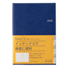 ウィークリー　ＮＯＬＴＹ（ノルティ）　アクセスＡ５－２（ネイビー）［６４６５］　２０２６年１月始まり