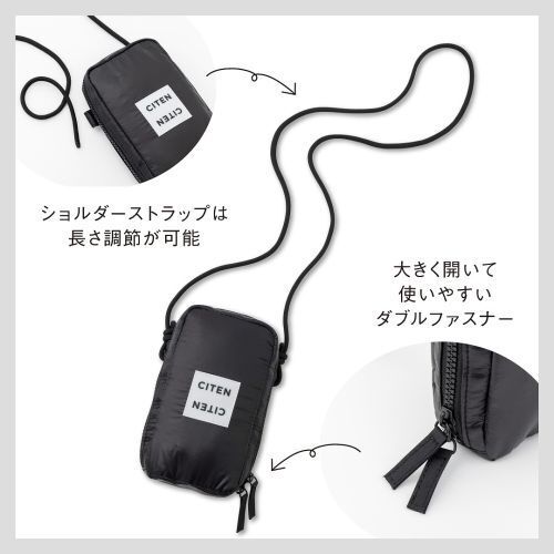 MUCC ショルダー バッグ 逹瑯 携帯 ケース ムック プチブラバンソン CITEN 多機能スマホショルダーバッグBOOK (宝島社ブランドムック) 通販