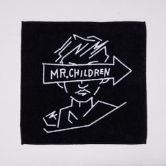 Mr.Children 30th Anniversary Tour／エントランスマン　ハンドタオル BLACK