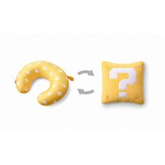 スーパーマリオ トラベルグッズ 2WAYネックピロー スーパーマリオ（ハテナブロック）