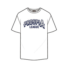 乃木坂野球部×eBASEBALLプロスピAリーグ Tシャツ ホワイト