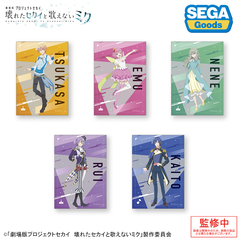 「劇場版プロジェクトセカイ　壊れたセカイと歌えないミク」A3クリアポスター　 ワンダーランズ×ショウタイム【単品】（2025年10月以降発売予定）