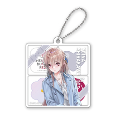 ヘブンバーンズレッド　プレゼントボックスアクリルチャーム（白河ユイナ）