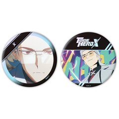 アニメ「TO BE HERO X」オーロラ缶バッジ2個セット X