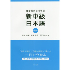 豊富な例文で学ぶ新中級日本語　第２版