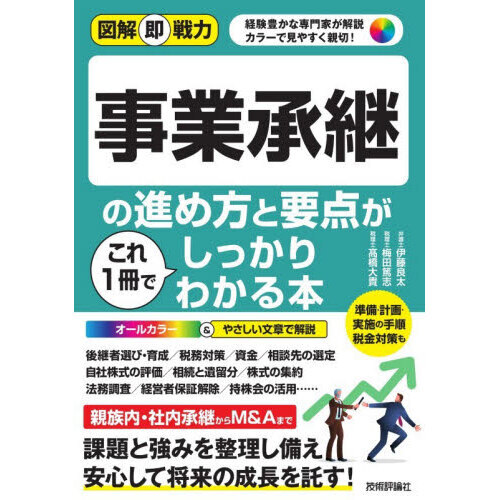 事業承継の進め方と要点がこれ1冊でしっかりわかる本 通販｜セブン