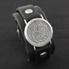 モンスターストライク × Red Monkey Designs Collaboration Wristwatch レッドドラゴン Model Men's／BLACK