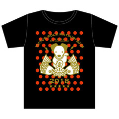 ビクターロック祭り2018 オフィシャルTシャツ（ブラック）Lサイズ