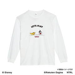 21ミッキーマウス（LET'S PLAY）/東北楽天ゴールデンイーグルス　ロングTシャツ