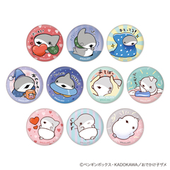 アニメ「おでかけ子ザメ」 子ザメちゃん 顔コレ缶バッジ【単品】（2025年8月以降発売予定）